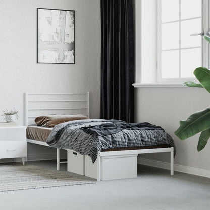 Metal Bed Frame Without Mattress
