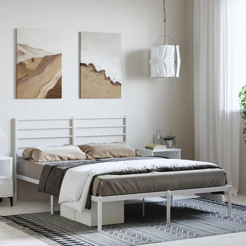Metal Bed Frame Without Mattress