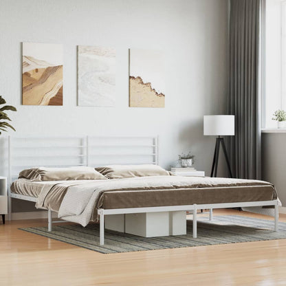 Metal Bed Frame Without Mattress