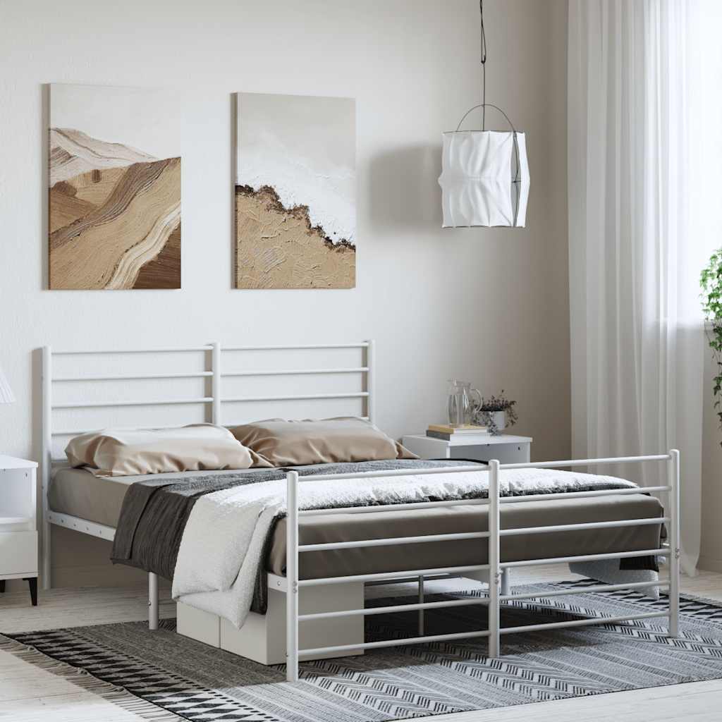Metal Bed Frame Without Mattress