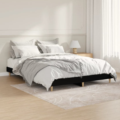 Bed Frame Without Mattress 183X203 Cm King Engineered Wood
