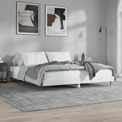 Bed Frame Without Mattress Engineered Wood