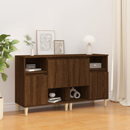 Sideboards 3 Pcs 60X35X70 Cm Engineered Wood