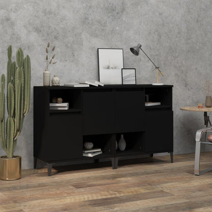 Sideboards 3 Pcs 60X35X70 Cm Engineered Wood