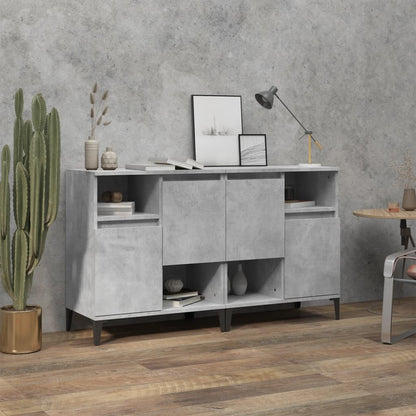 Sideboards 3 Pcs 60X35X70 Cm Engineered Wood
