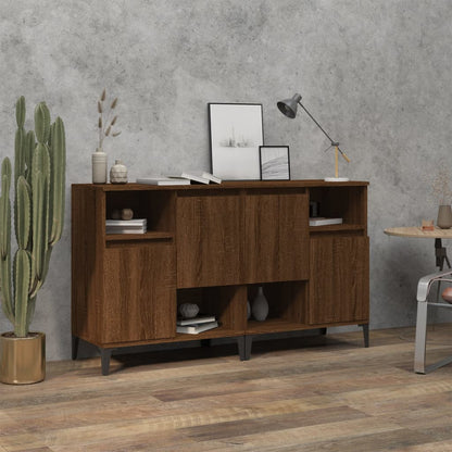 Sideboards 3 Pcs 60X35X70 Cm Engineered Wood