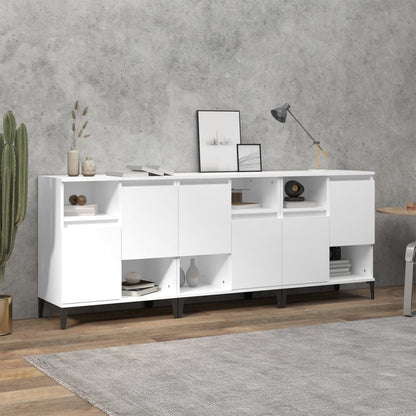 Sideboards 3 Pcs 60X35X70 Cm Engineered Wood