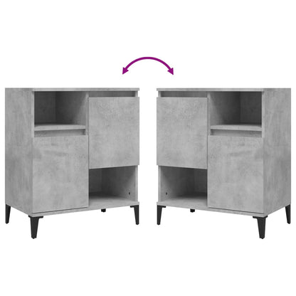 Sideboards 3 Pcs 60X35X70 Cm Engineered Wood