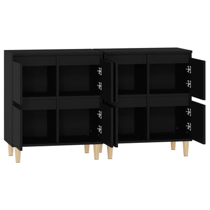 Sideboards 2 Pcs 60X35X70 Cm Engineered Wood