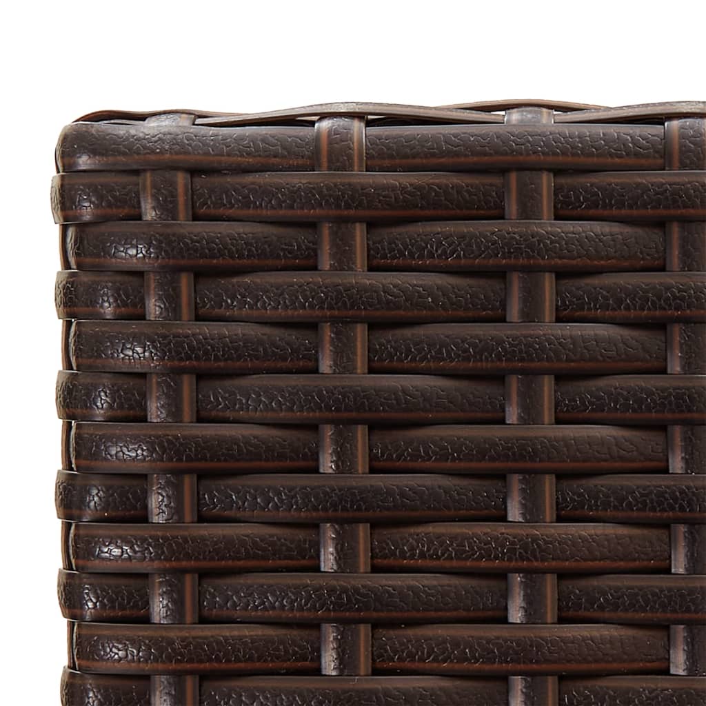9 Piece Garden Bar Set Poly Rattan