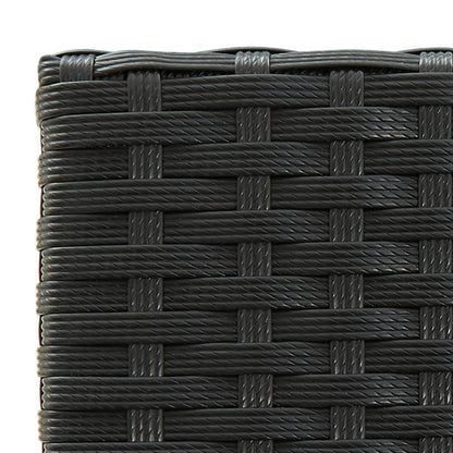 7 Piece Garden Bar Set Poly Rattan