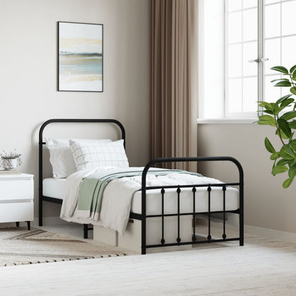 Metal Bed Frame Without Mattress