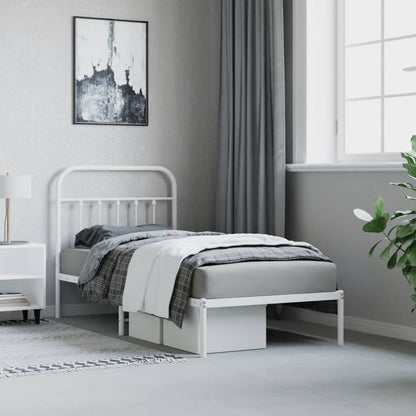 Metal Bed Frame Without Mattress