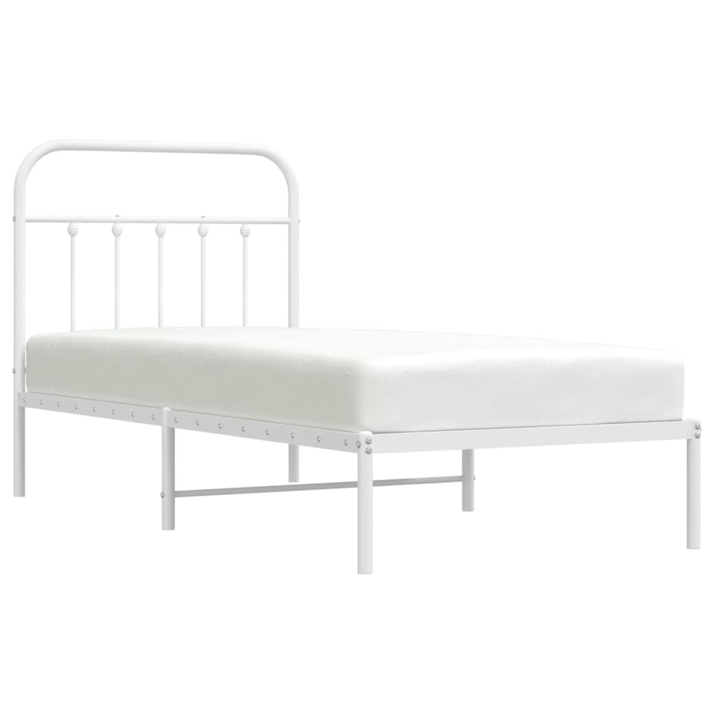 Metal Bed Frame Without Mattress