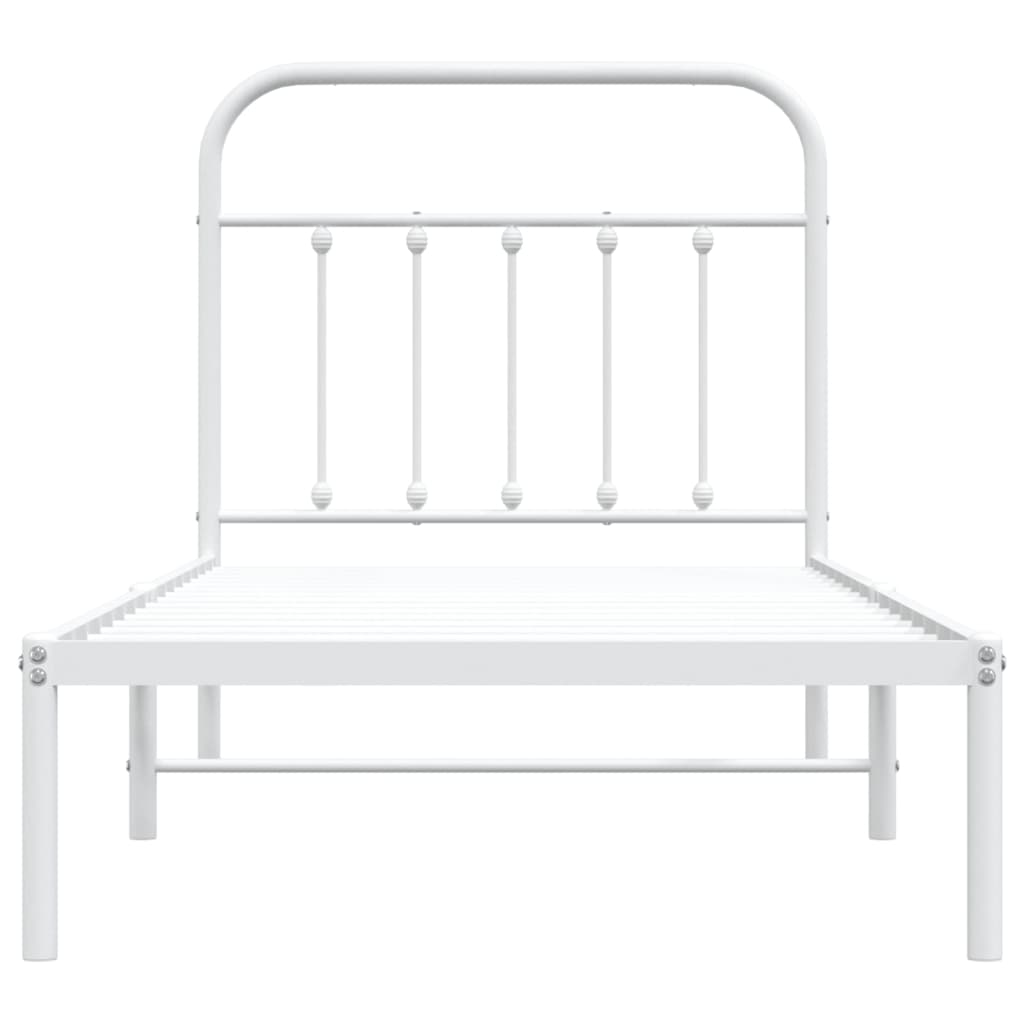 Metal Bed Frame Without Mattress