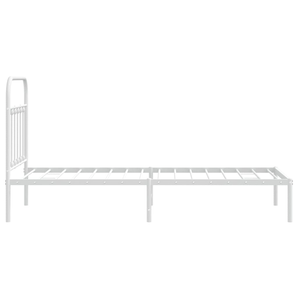 Metal Bed Frame Without Mattress