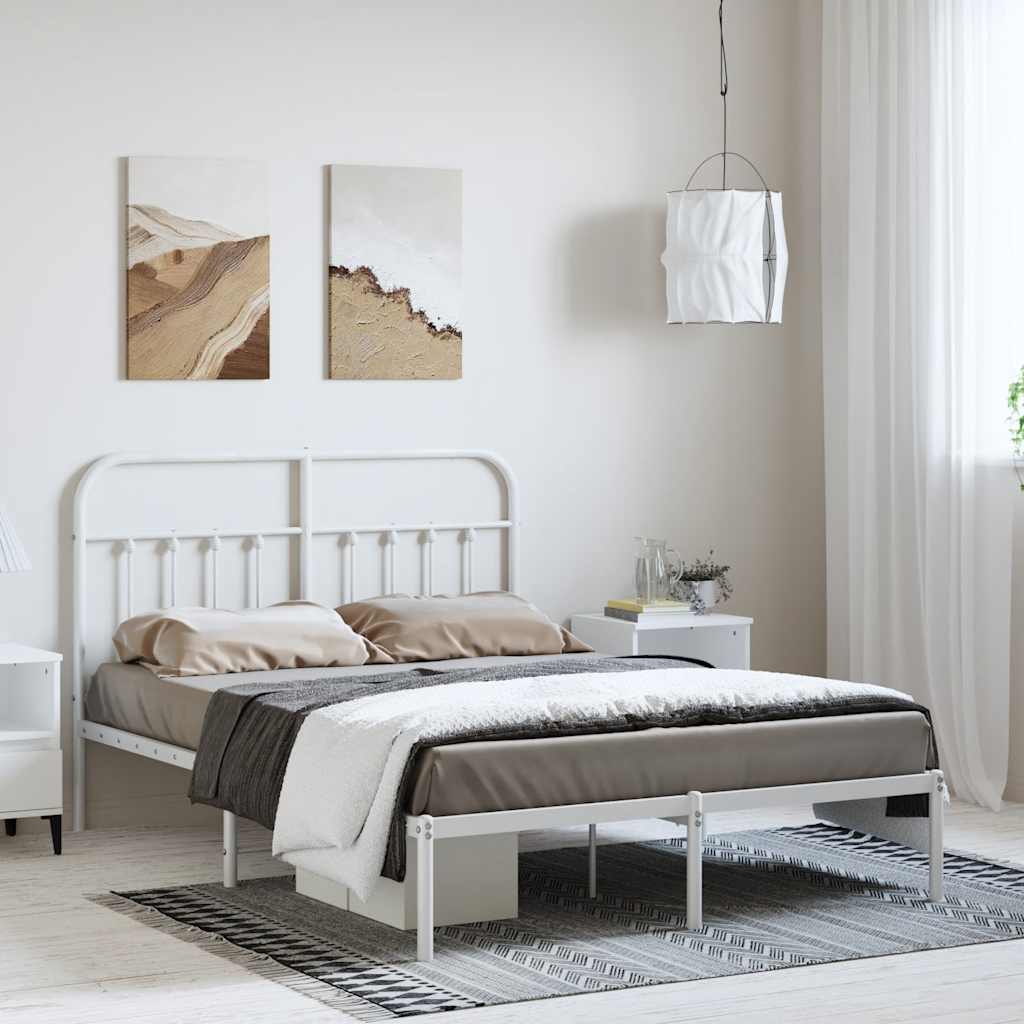 Metal Bed Frame Without Mattress