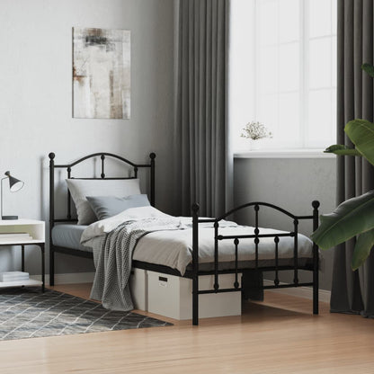 Metal Bed Frame Without Mattress King Single