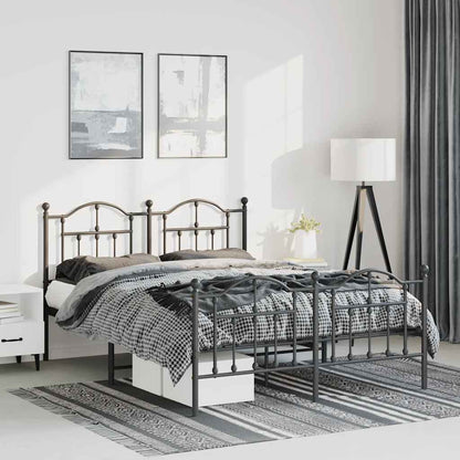 Metal Bed Frame Without Mattress King Single