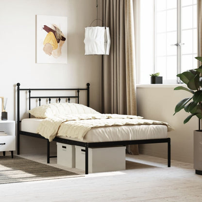 Metal Bed Frame Without Mattress