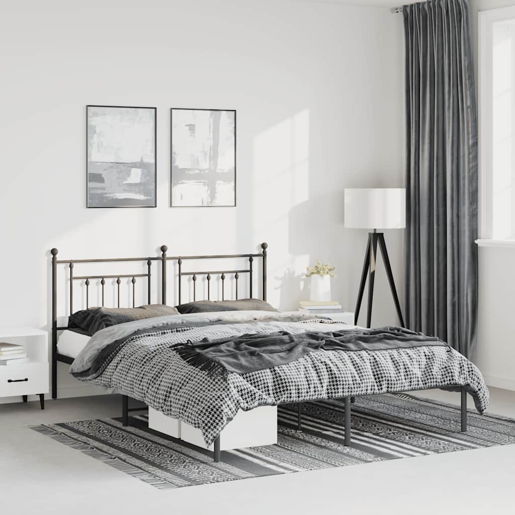 Metal Bed Frame Without Mattress
