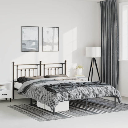 Metal Bed Frame Without Mattress