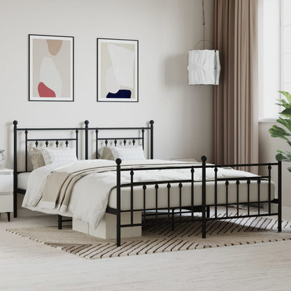 Metal Bed Frame Without Mattress