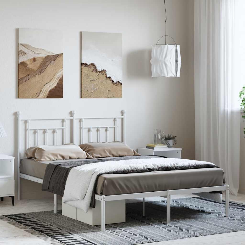 Metal Bed Frame Without Mattress