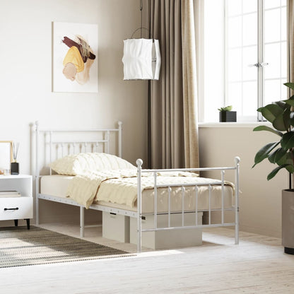 Metal Bed Frame Without Mattress