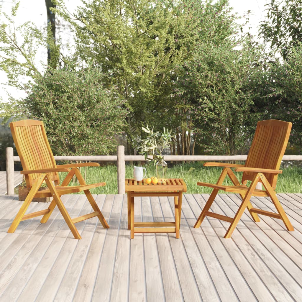 5 Piece Garden Lounge Set Solid Wood Teak