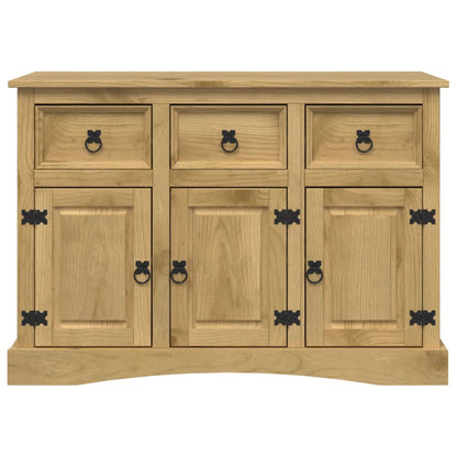 Sideboard &quot;Corona&quot; 115X43X79.5 Cm Solid Wood Mexican Pine