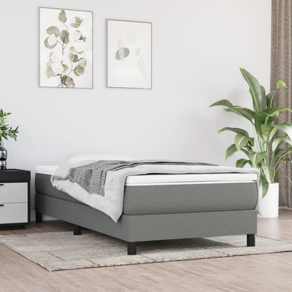 Box Spring Bed Without Mattress Fabric