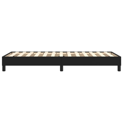 Box Spring Bed Without Mattress Faux Leather