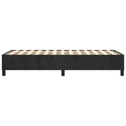 Box Spring Bed Without Mattress Velvet