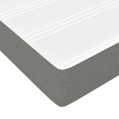 Box Spring Bed With Mattress 100X200 Cm Fabric