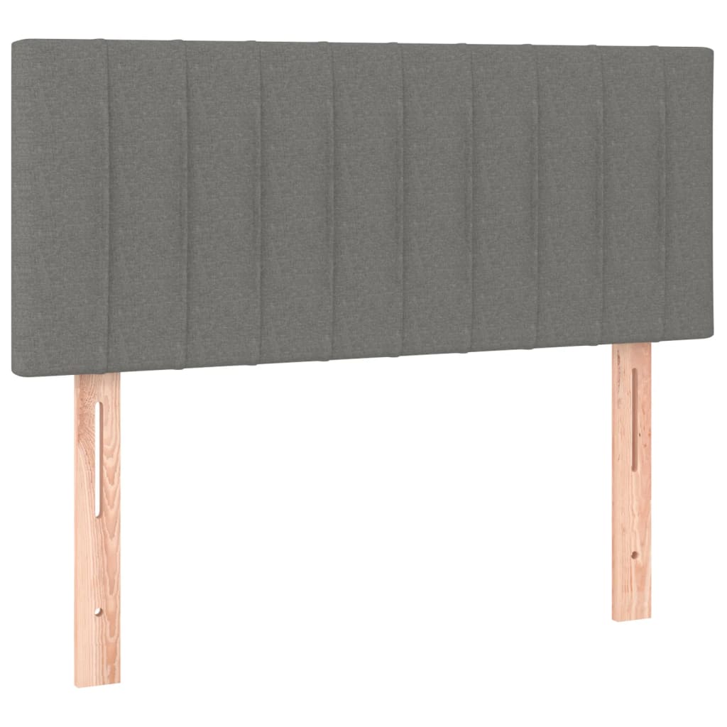 Box Spring Bed With Mattress 100X200 Cm Fabric