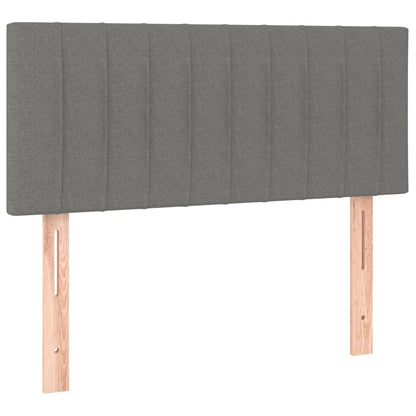 Box Spring Bed With Mattress 100X200 Cm Fabric