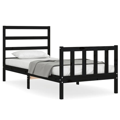 Bed Frame Without Mattress Solid Wood Pine