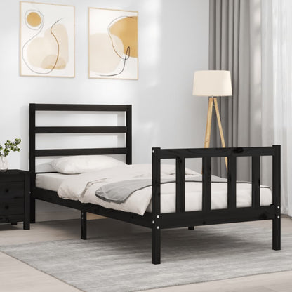 Bed Frame Without Mattress Solid Wood Pine