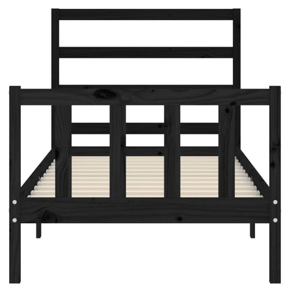 Bed Frame Without Mattress Solid Wood Pine