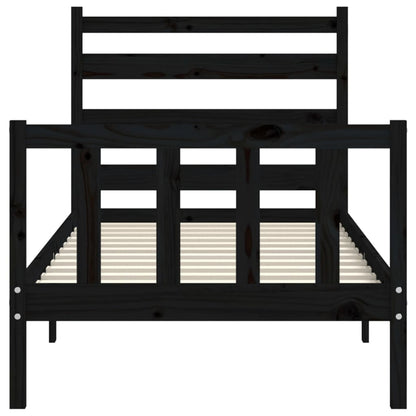 Bed Frame Without Mattress Solid Wood Pine