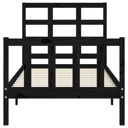 Bed Frame Without Mattress Solid Wood Pine