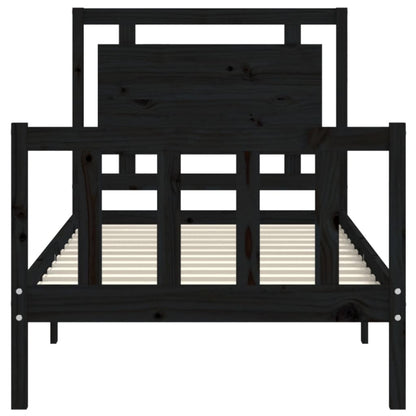 Bed Frame Without Mattress Solid Wood Pine