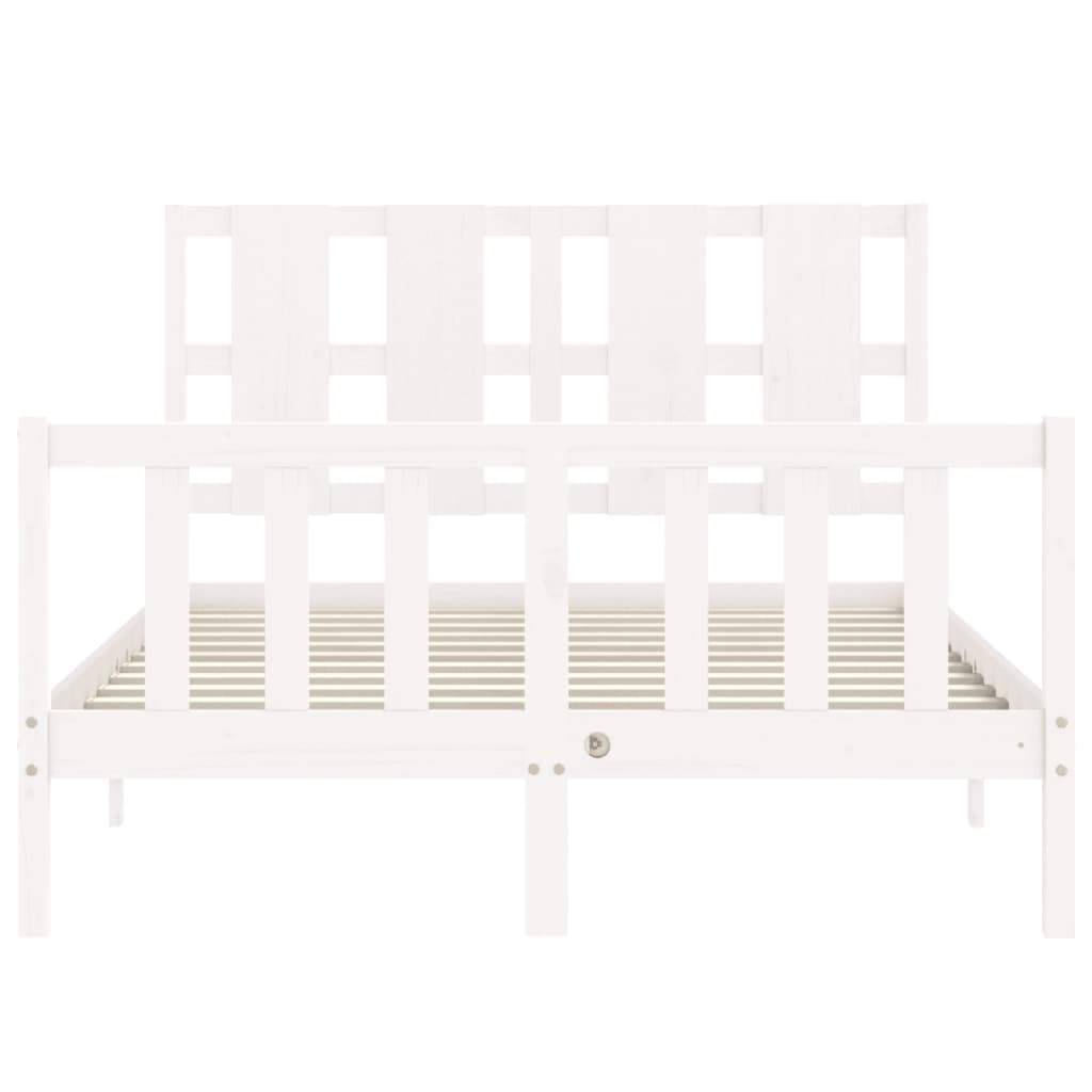 Bed Frame Without Mattress Solid Wood Pine