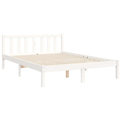 Bed Frame Without Mattress Solid Wood Pine
