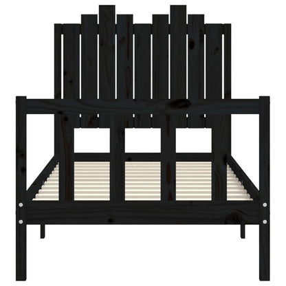 Bed Frame Without Mattress Solid Wood Pine