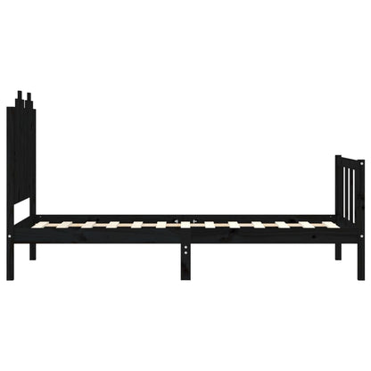 Bed Frame Without Mattress Solid Wood Pine