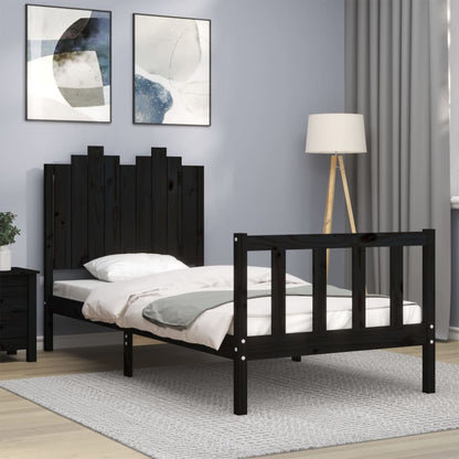 Bed Frame Without Mattress Solid Wood Pine
