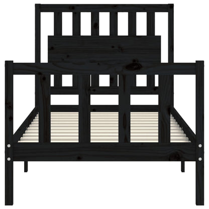 Bed Frame Without Mattress Solid Wood Pine