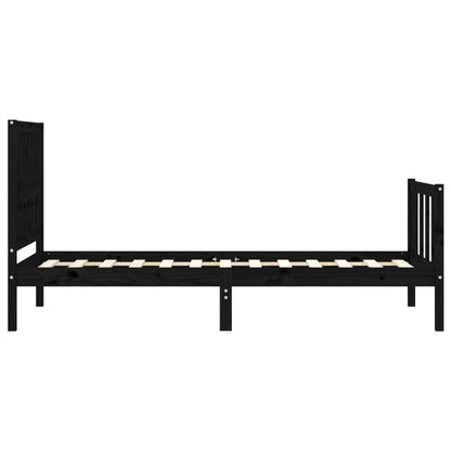 Bed Frame Without Mattress Solid Wood Pine
